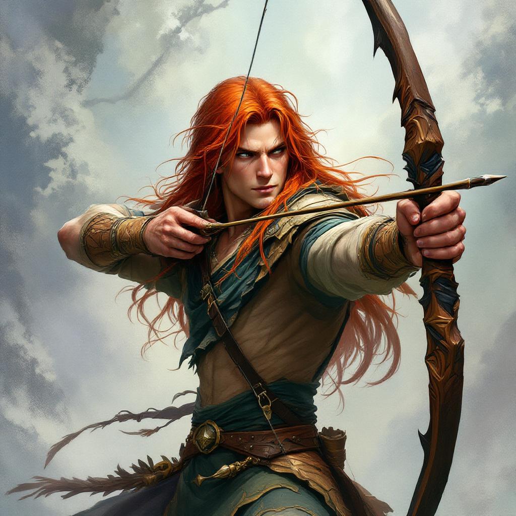 AI-generated fantasy character artwork